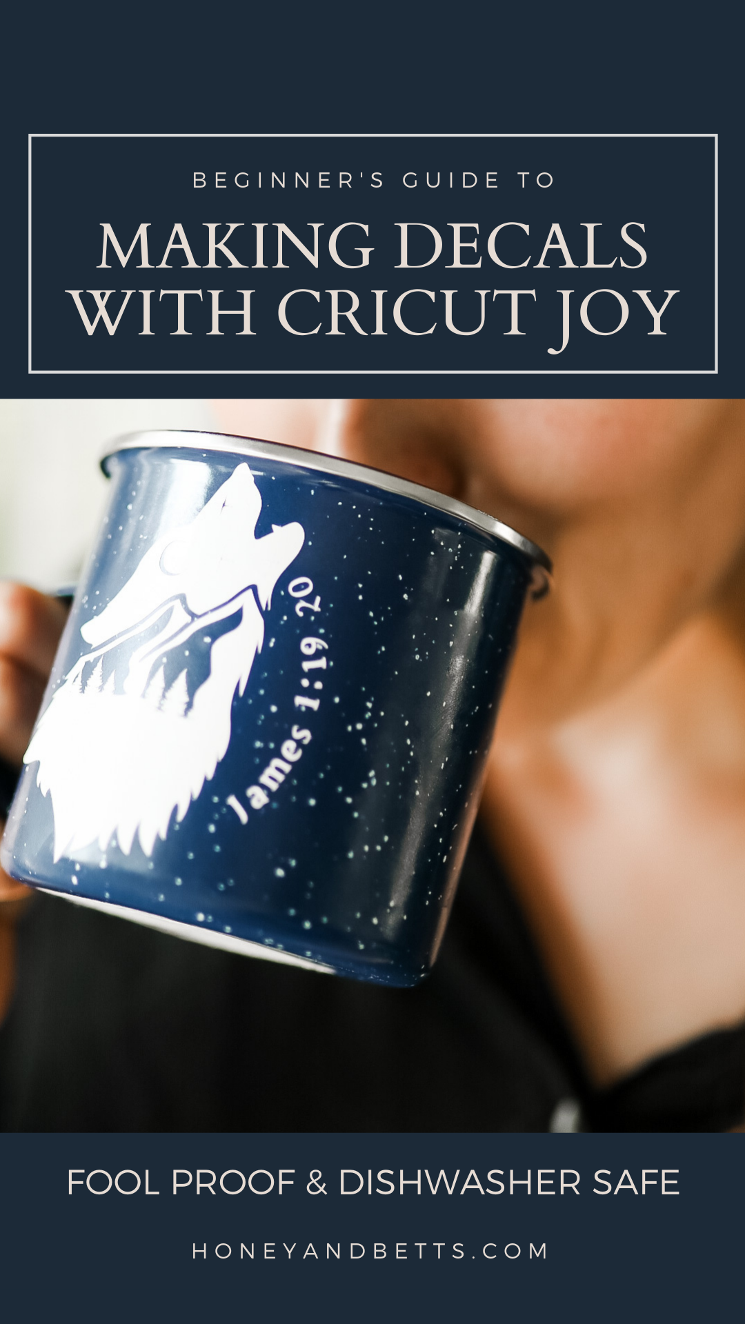 Dishwasher Safe Beginners Guide Making Decals With Cricut Joy Tutorial